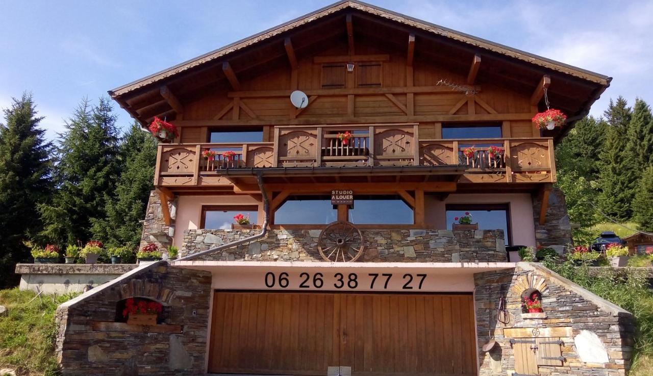 Les Saisies Cote Bisanne Appartement Dans Chalet Le Nepal エクステリア 写真