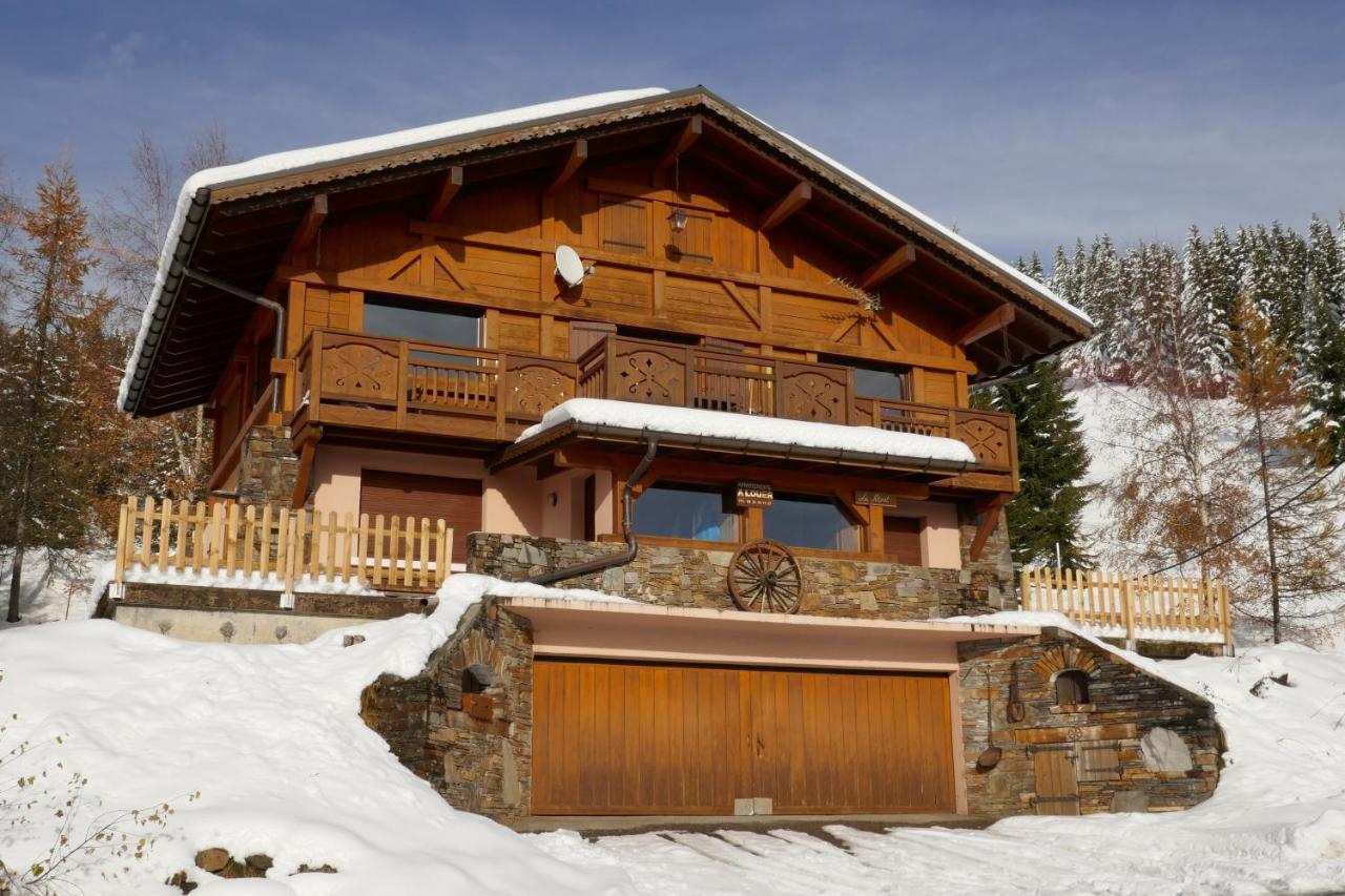 Les Saisies Cote Bisanne Appartement Dans Chalet Le Nepal エクステリア 写真
